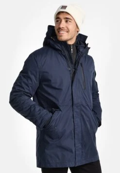 Indicode Jeans Parka - Navy -Indicode Jeans Verkoop f77f1c4aa7c24019aa73d76e77ec04e5