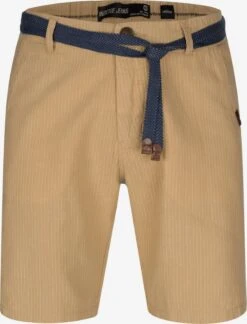 Indicode Jeans Chino Shorts Regular Chino Enford Heren Beige