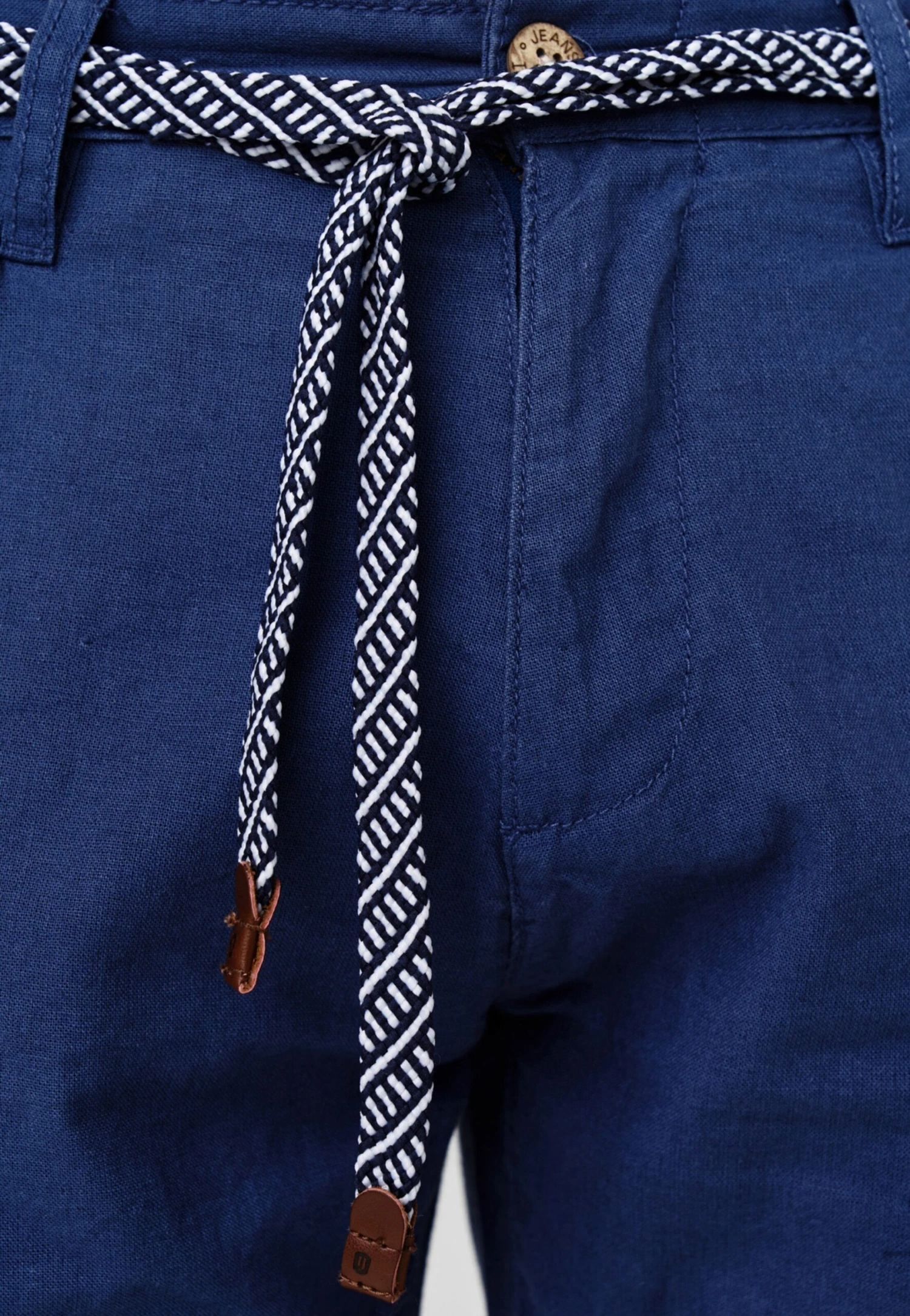 Indicode Jeans Chinos Slimfit Chino Bryne Heren Kobaltblauw 5 Indicode Jeans Chinos Slimfit Chino Bryne Heren Kobaltblauw - Image 5