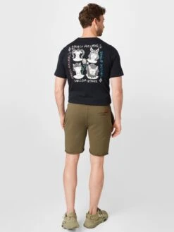 Indicode Jeans Sweat Shorts Regular Broek Rion Heren Olijfgroen -Indicode Jeans Verkoop f8588ea0acdc64d84b9839e1201d05e7