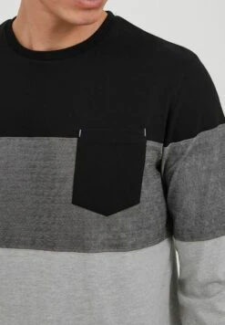 Indicode Jeans Idamadeo - Longsleeve - Black -Indicode Jeans Verkoop f94effdaa63f4639907168cac506385a