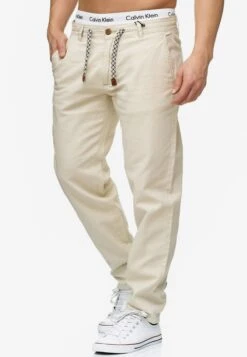 Indicode Jeans Pantalons Regular Broek Veneto Heren Wit -Indicode Jeans Verkoop f9b9aeaeec1fb7b14e1dacf203b69eae