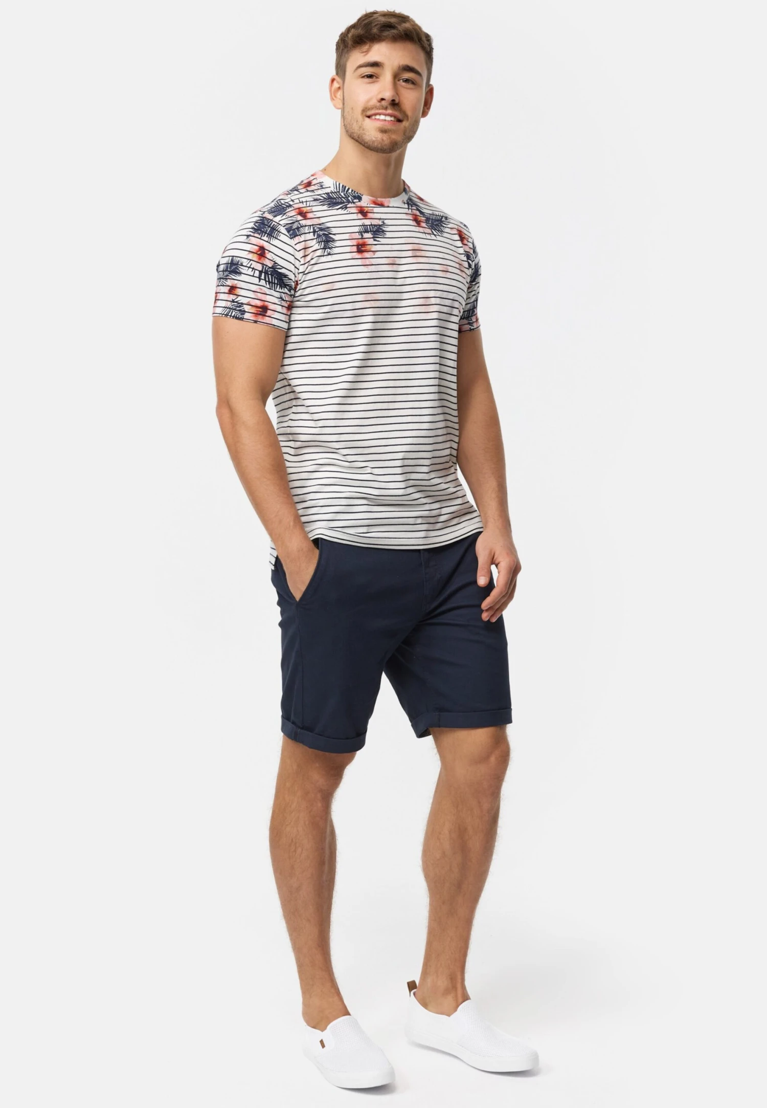 Indicode Jeans T-shirts Shirt Ilbo Heren Gemengde Kleuren 4 Indicode Jeans T-shirts Shirt Ilbo Heren Gemengde Kleuren - Image 4