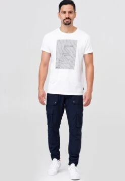 Indicode Jeans Cargobroeken Regular Cargobroek Leonard Heren Blauw -Indicode Jeans Verkoop fa81fa7007022c0e74aad4715df93135