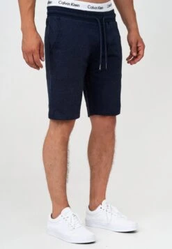 Indicode Jeans Sweat Shorts Regular Broek Eckerd Heren Navy -Indicode Jeans Verkoop fab4a1af159d4a87898fef72665cd275