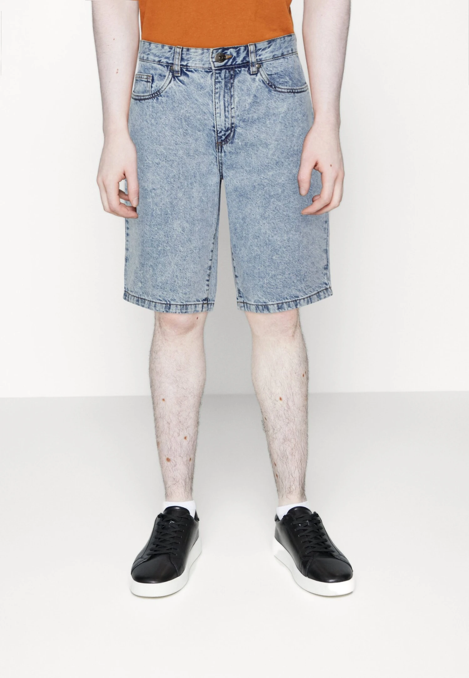 Indicode Jeans Tian - Jeansshort - Frozen Bleach 1 Indicode Jeans Tian - Jeansshort - Frozen Bleach