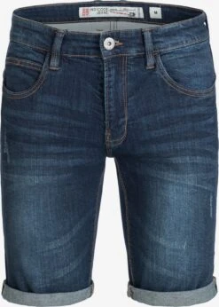 Indicode Jeans Denim Shorts Regular Jeans Caden Heren Nachtblauw