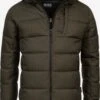 Indicode Jeans Winterjassen Winterjas Hebert Heren Olijfgroen