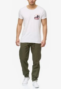 Indicode Jeans Pantalons Regular Broek Veneto Heren Kaki -Indicode Jeans Verkoop fbde6c03bca49cb6625d95a5b6f2d279