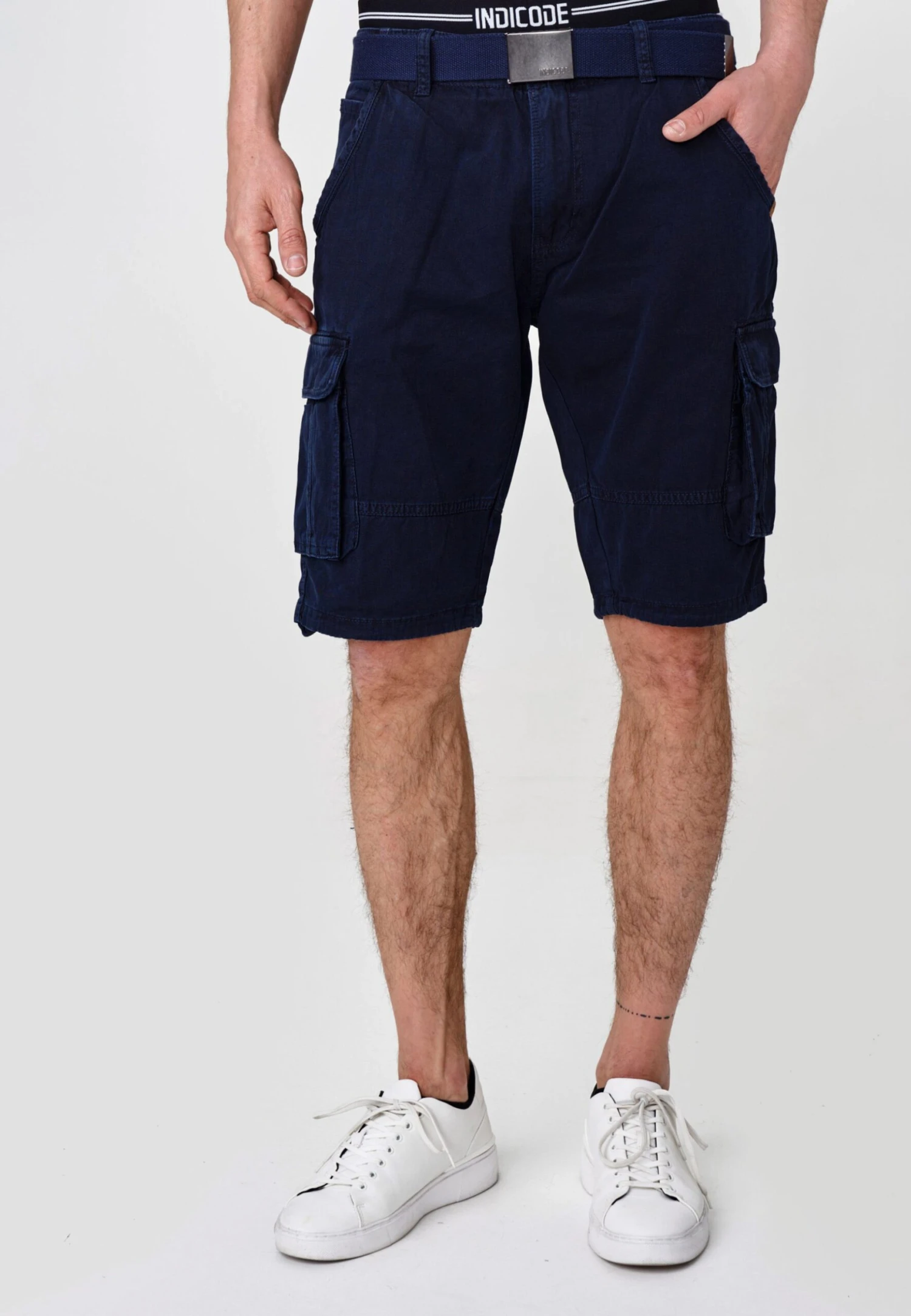 Indicode Jeans Blixt - Shorts - Navy 1 Indicode Jeans Blixt - Shorts - Navy