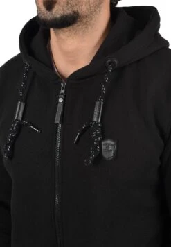 Indicode Jeans Idbarnhill - Sweater Met Rits - Black -Indicode Jeans Verkoop fe598eb9d8ba4ff49af97df101c1bff3