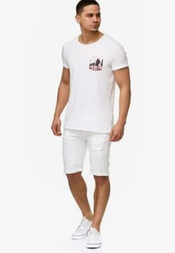 Indicode Jeans Denim Shorts Regular Jeans Caden Heren Offwhite -Indicode Jeans Verkoop fe7653a392a223ba57cac665e65d998f