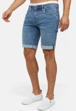 Indicode Jeans Denim Shorts Regular Jeans Heren Blauw -Indicode Jeans Verkoop fed715406fefb2d678494262e234ae41