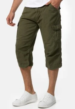 Indicode Jeans Mit Gürtel Nicolas - Shorts - Dark Green -Indicode Jeans Verkoop ffbee8dedbea4945847b764b5a95afd4